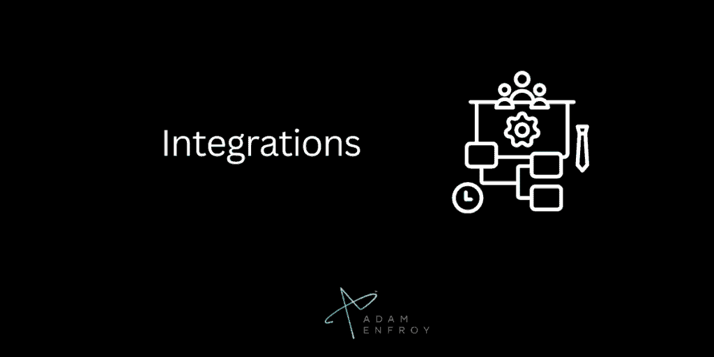 5. Number of Integrations