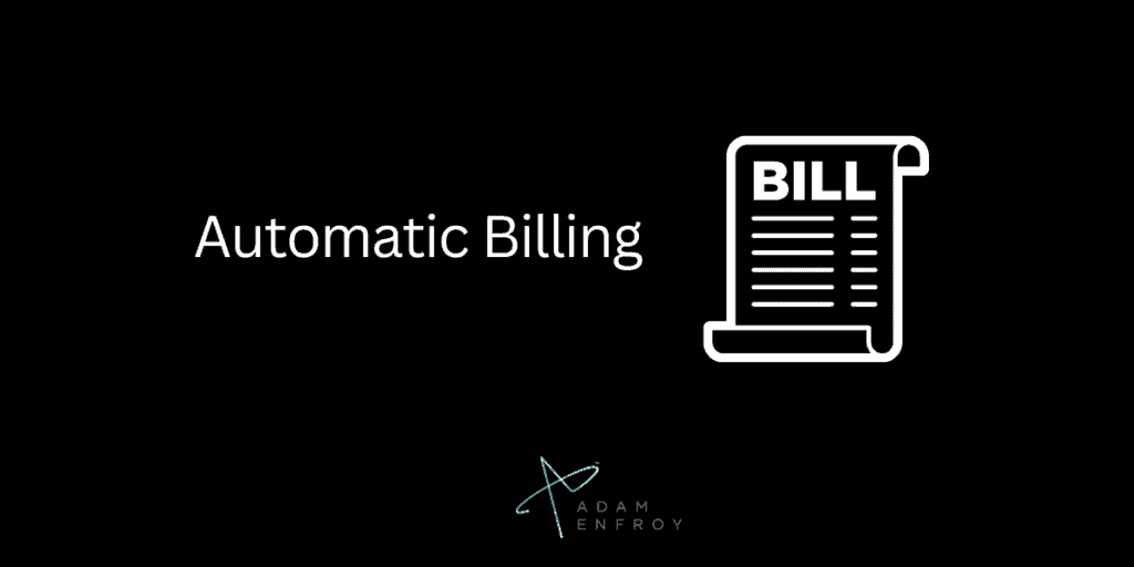 Automatic Billing