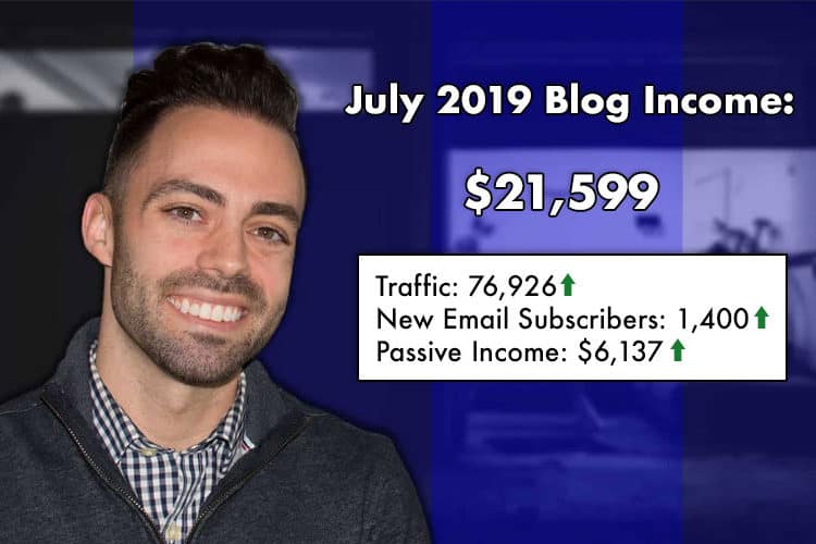 Blog Income Report for July 2019: How I Earned $21,599 This Month