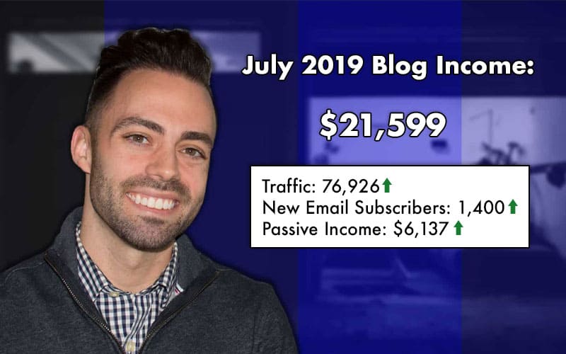 Blog Income Report for July 2019: How I Earned $21,599 This Month