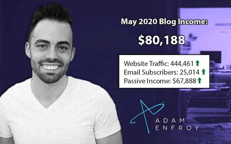 Blog Income Report for May 2020: How I Earned $80,188 This Month