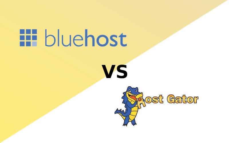 Bluehost vs Hostgator Featured Image