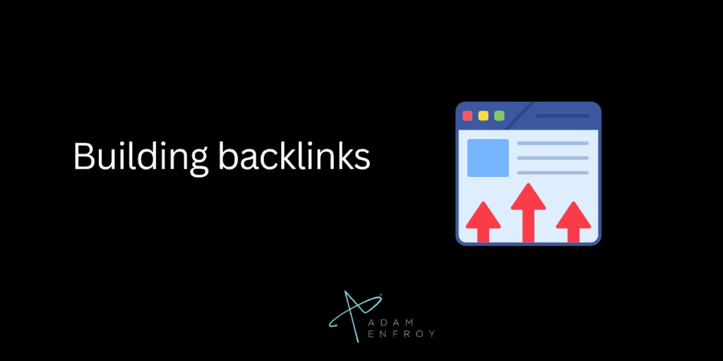 Building backlinks