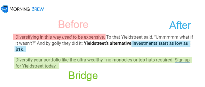 before after bridge