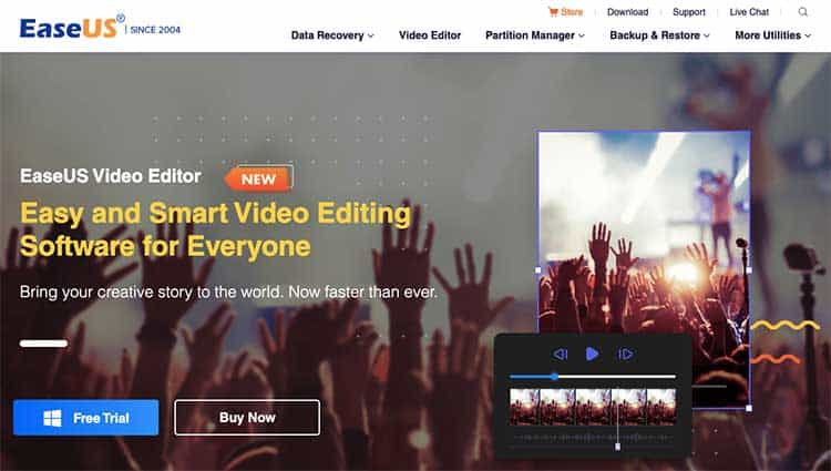 EaseUS Video Editor