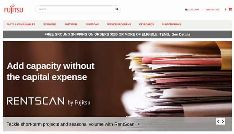 Fujitsu Home Page