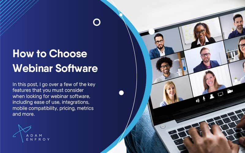 How to Choose Webinar Software (2024 Guide)