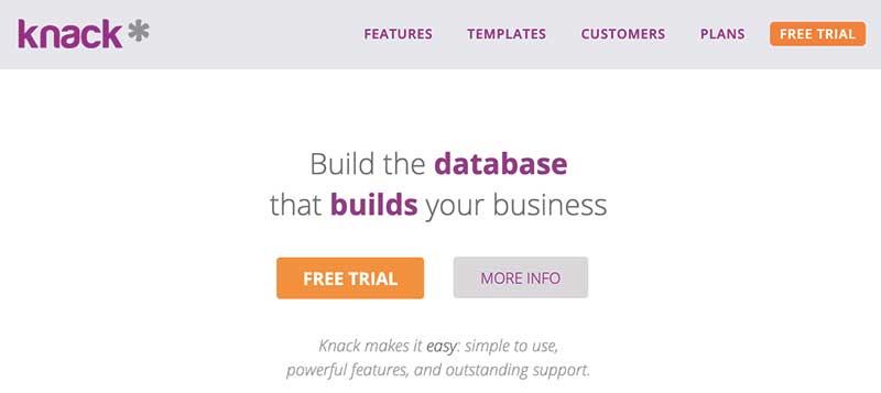 Knack Database Software