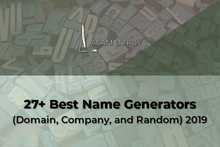 27 Best Name Generators Domain Company And Random 21