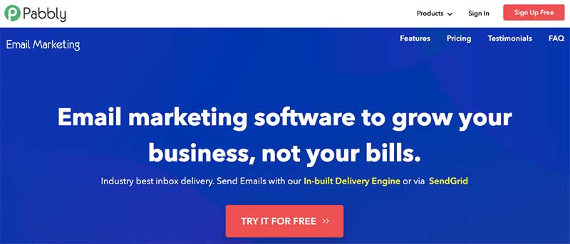 Pabbly Email Marketing