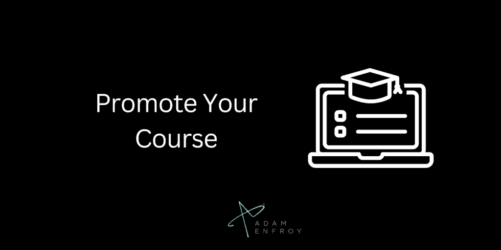 Promote Your Course
