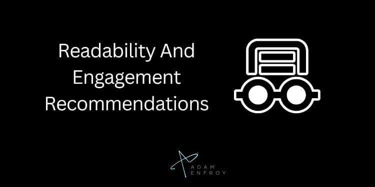 Readability And Engagement Recommendations