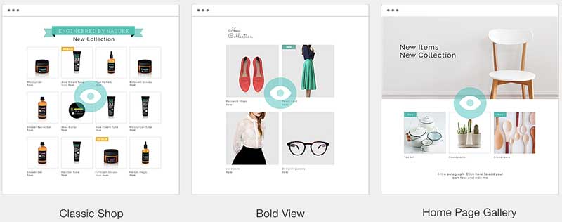 Wix Ecommerce Product Galleries