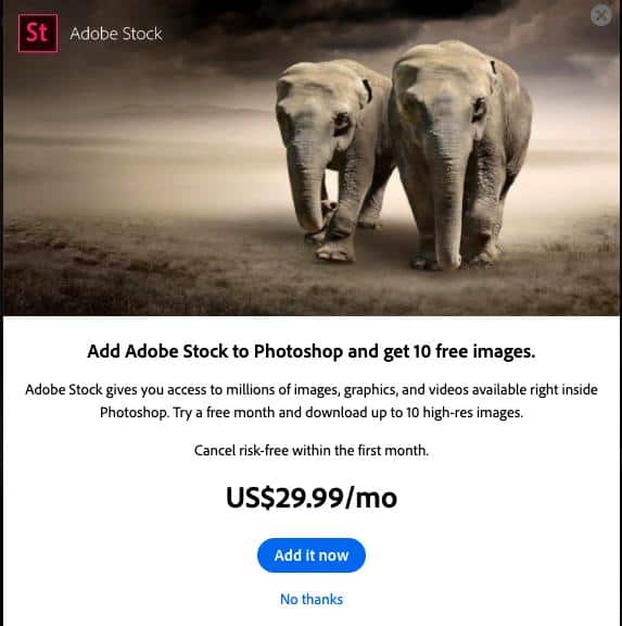 Adobe Photoshop Pricing 