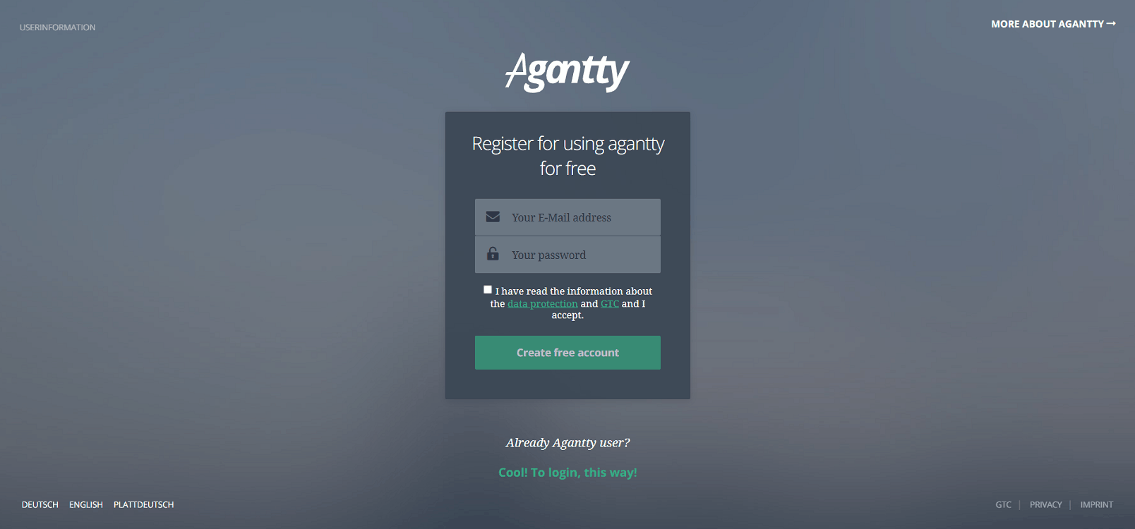 Agantty Pricing Page