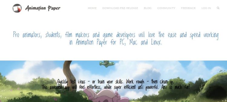 animationpaper homepage
