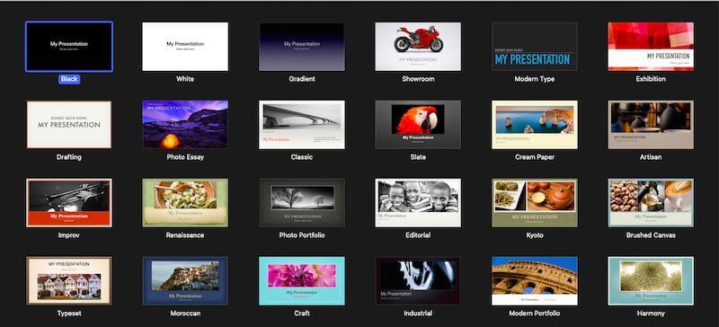 apple keynote presentation examples interactive