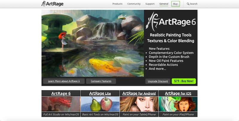 ArtRage - best drawing software 