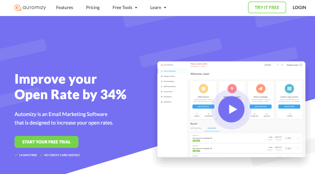 Automizy Email Marketing