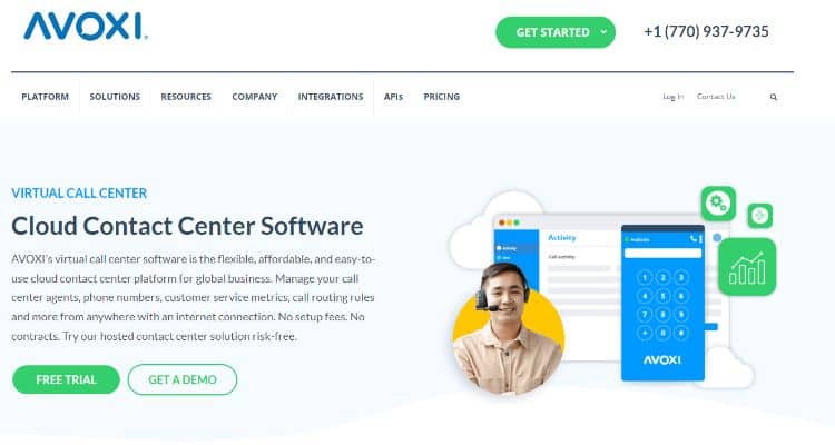 avoxi homepage