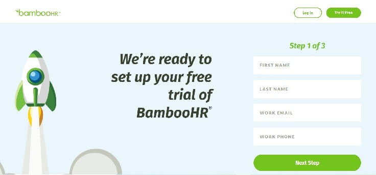 BambooHR Contact Page