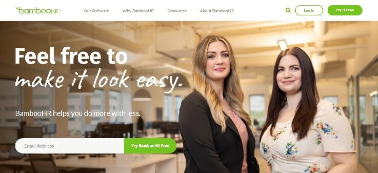 BambooHR Homepage
