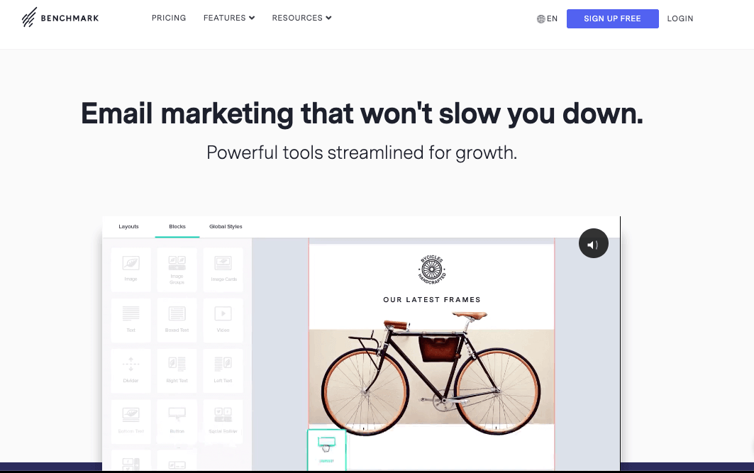 Benchmark Email Marketing