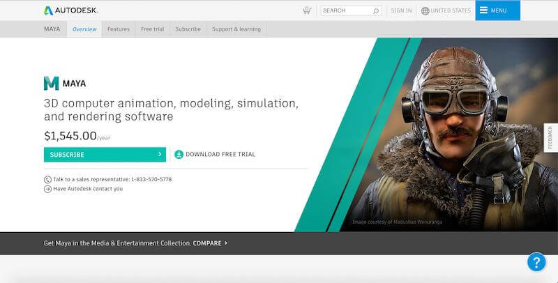 Best Animation Software: MAYA