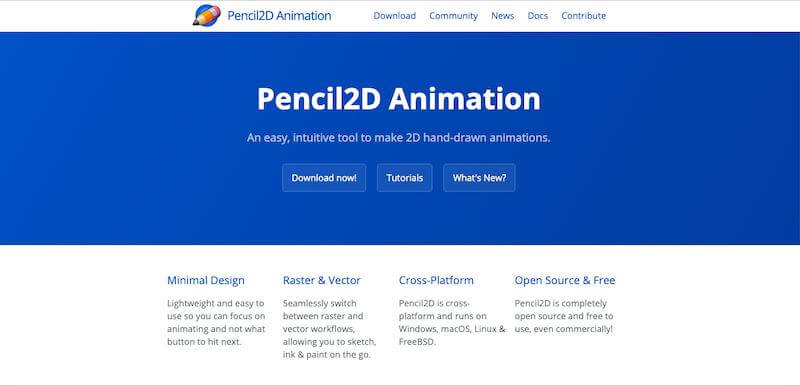 Best Animation Software: Pencil2D