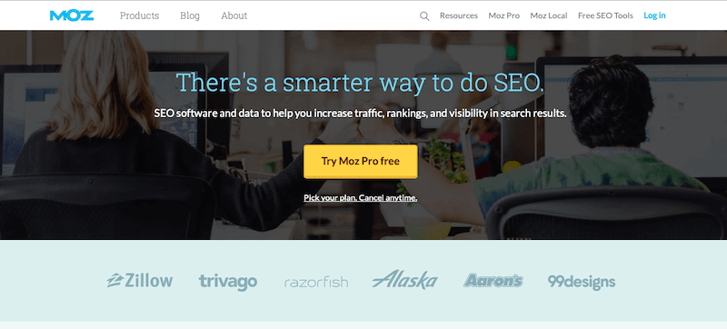 Best SEO Tools Moz