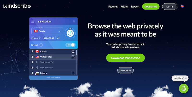 Best VPN Services of 2019: Windscribe