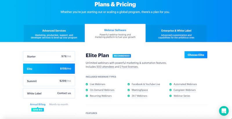 BigMarker Pricing Plans