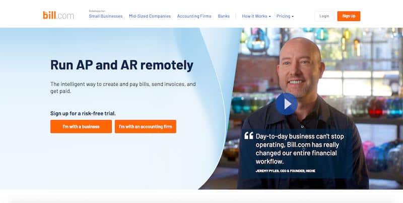 Bill.com: best invoicing software 