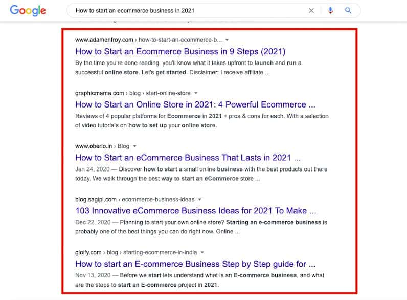 Blog posts example