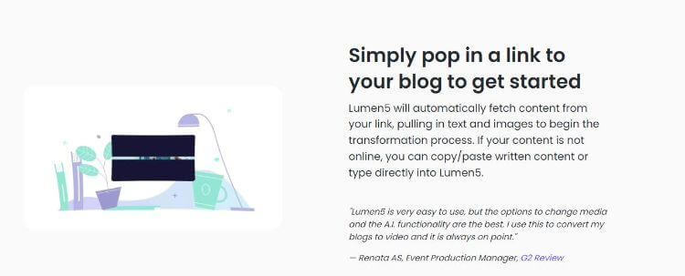 blog to text