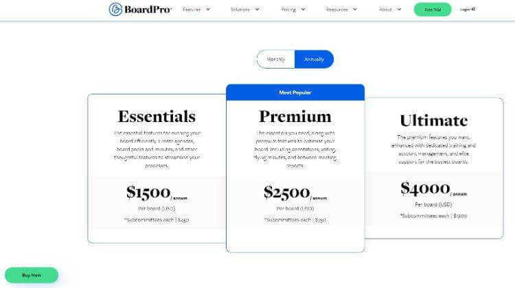 boardpro pricing