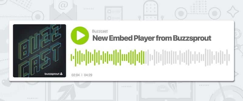 Buzzsprout Embed Player