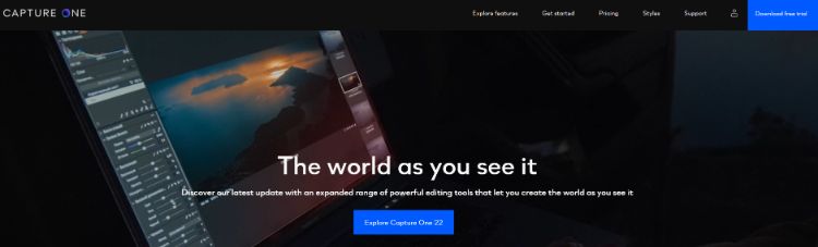 capture one homepage