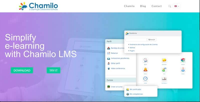 Chamilo - stable learning management system