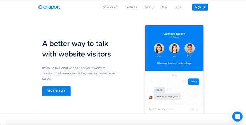 Chaport best live chat software