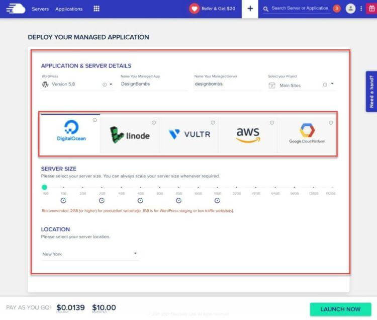 Cloudways user experience
