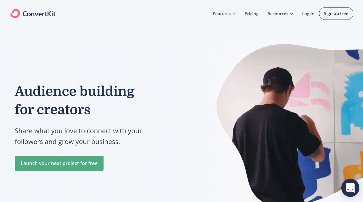 ConvertKit Home Page