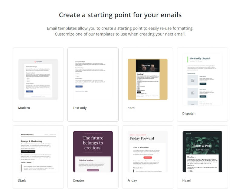 ConvertKit template