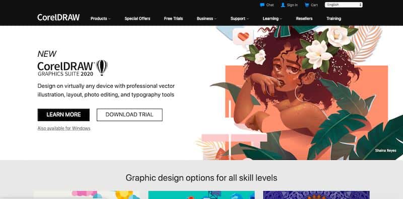 CorelDRAW - graphic design & drawing software