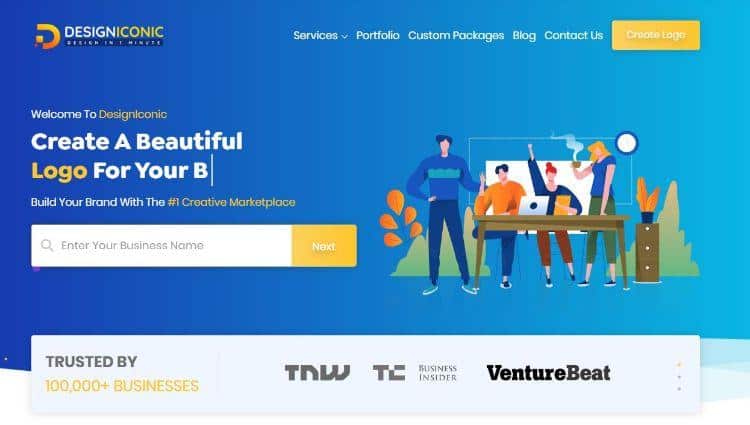 designiconic homepage