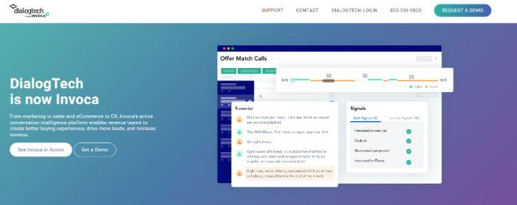 dialogtech homepage