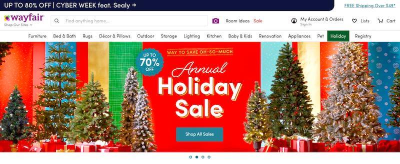 Dropshipping success stories: Wayfair