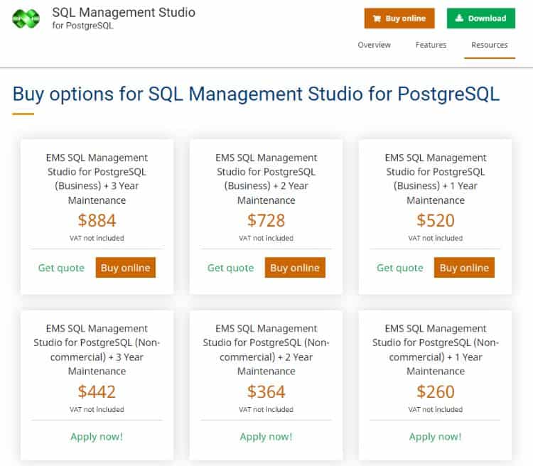 ems sql manger pricing