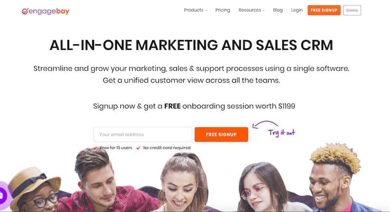 Engagebay: All-in-one marketing and sales CRM