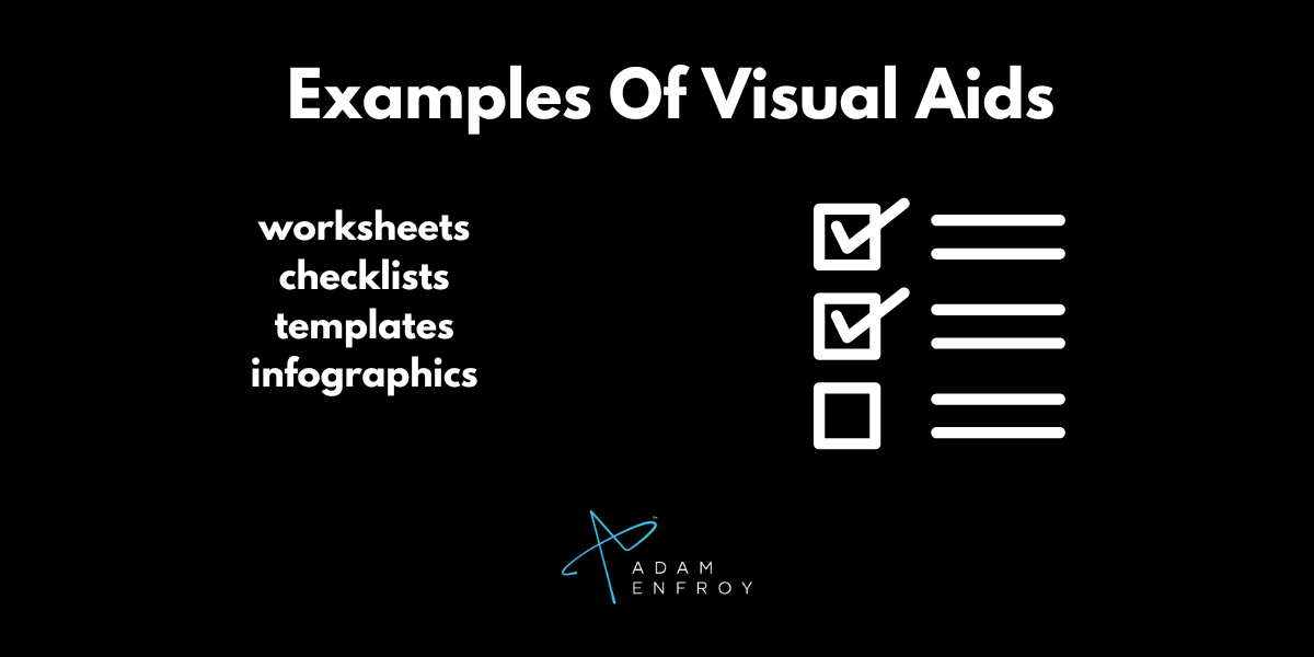 examples of visual aids